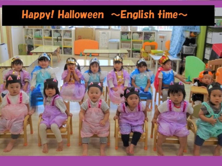 【動画あり】Happy Halloween ～English time～