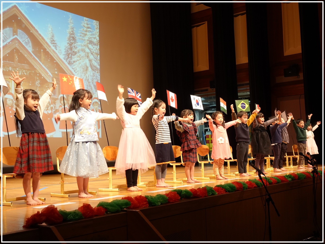 【動画あり】4歳児　英語発表～HOPPA世田谷経堂のクリスマス会～
