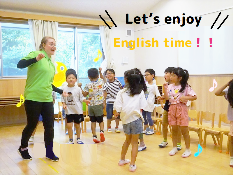 Let’s enjoy English time！！