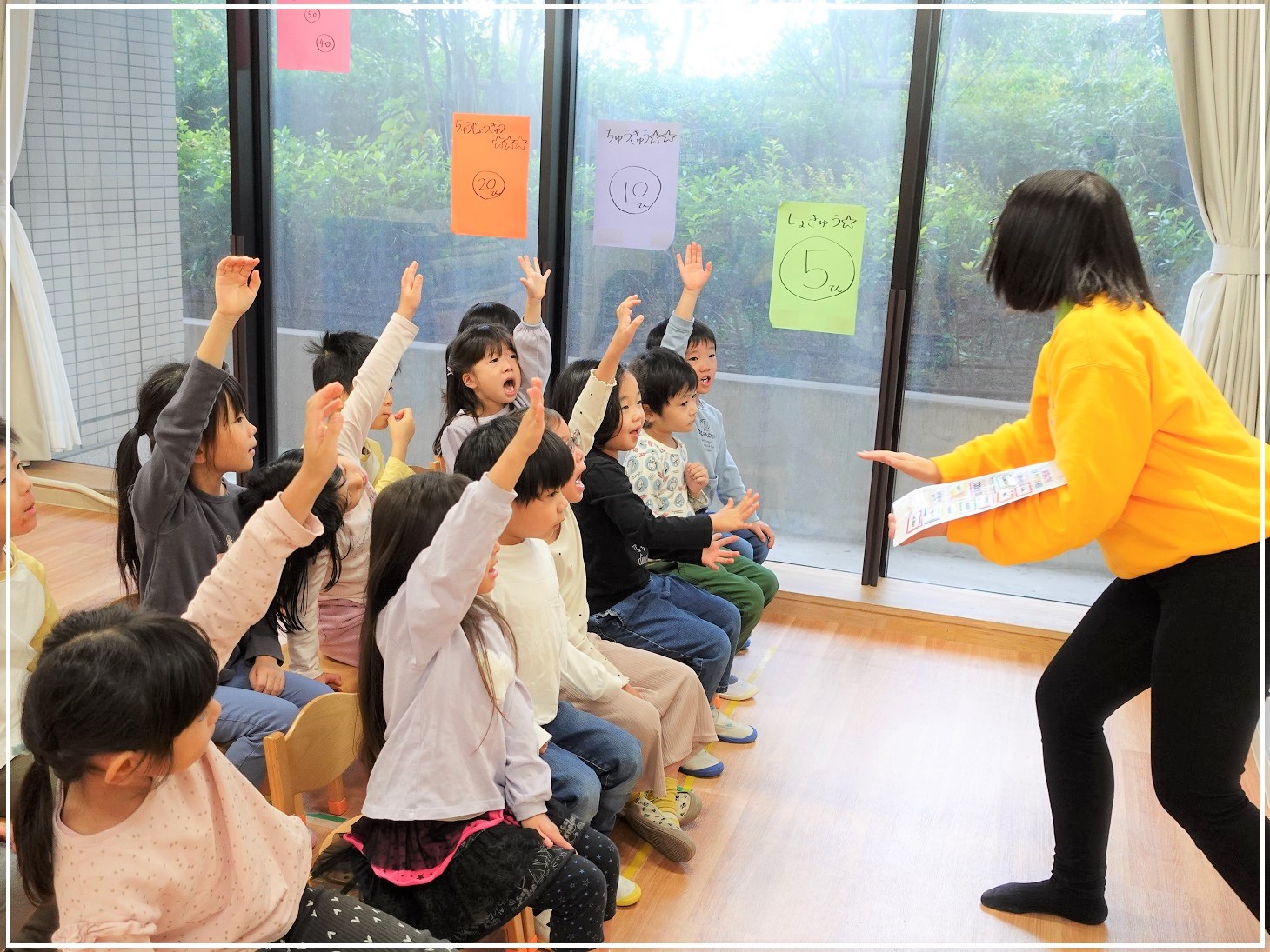 【動画あり】５歳児さんのEnglish time♪