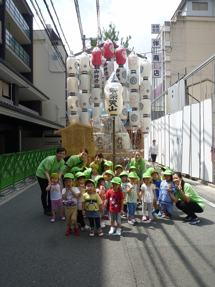 祇園祭の鉾を見にお散歩へ