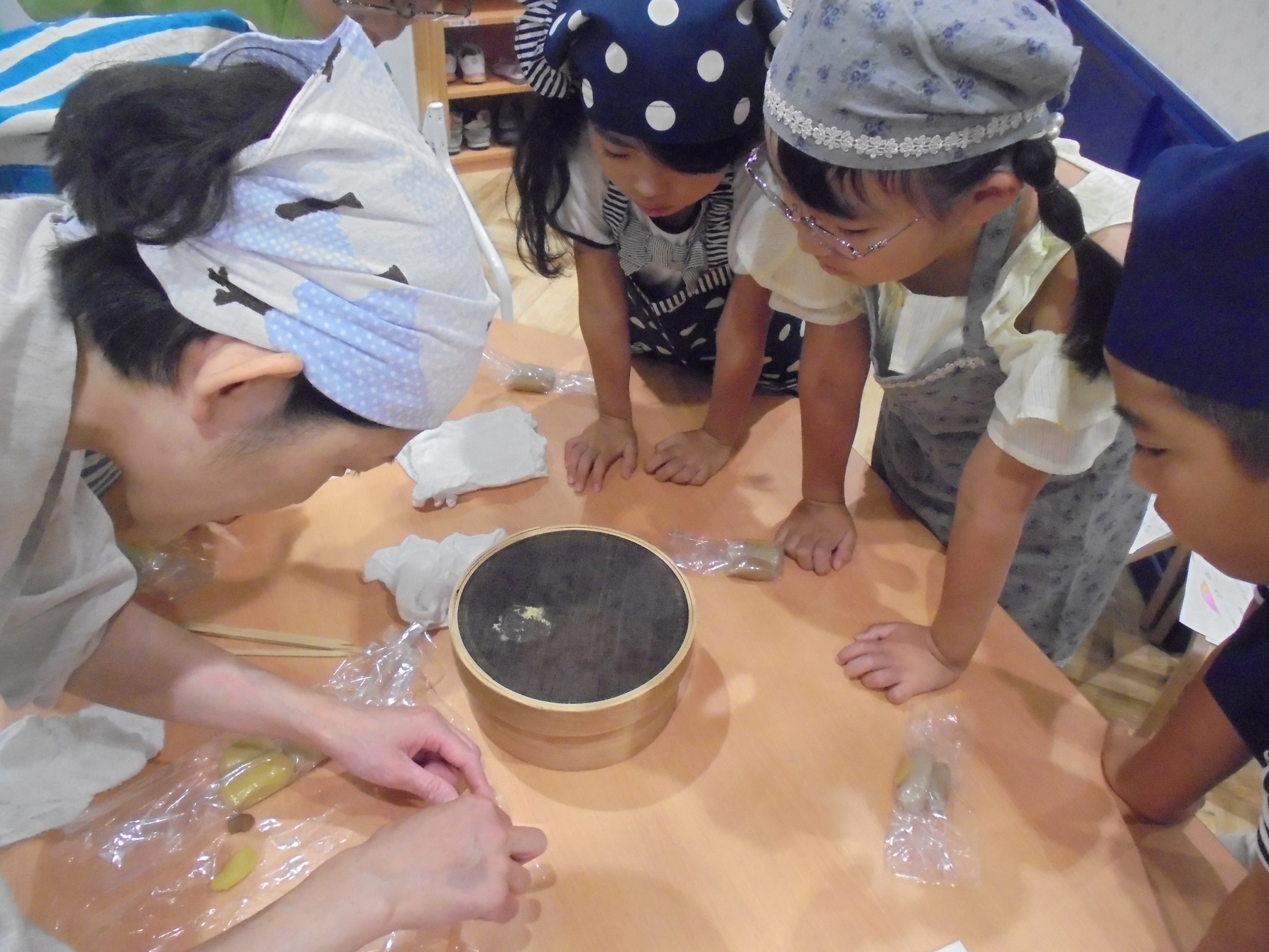 【学童サマースクール】和菓子教室の作品