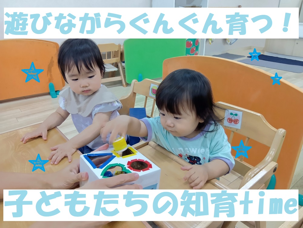 遊びながらぐんぐん育つ!子どもたちの知育time