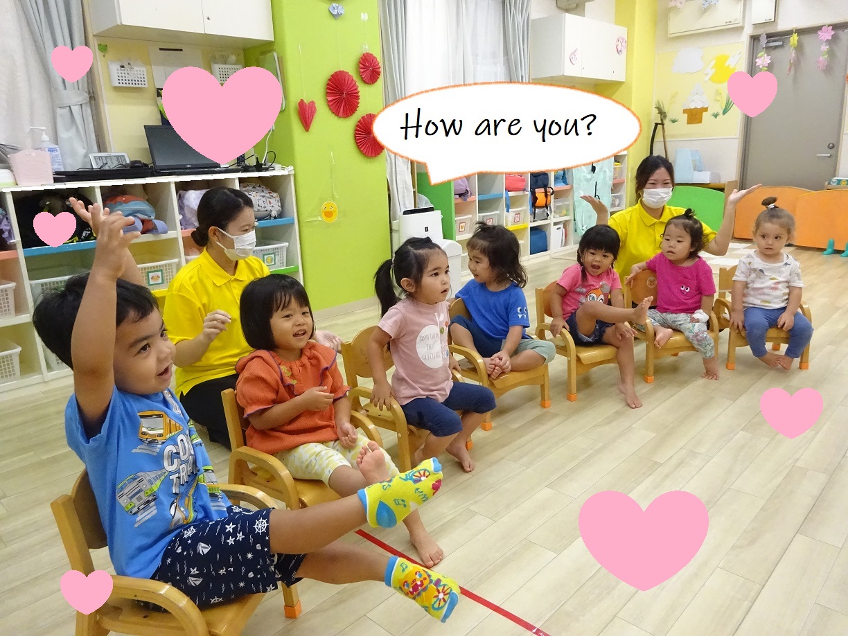 子どもたちが大好きなEnglish time💕