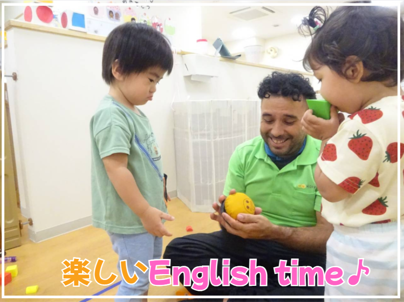 HOPPA板橋西口保育園の楽しいEnglish time♪