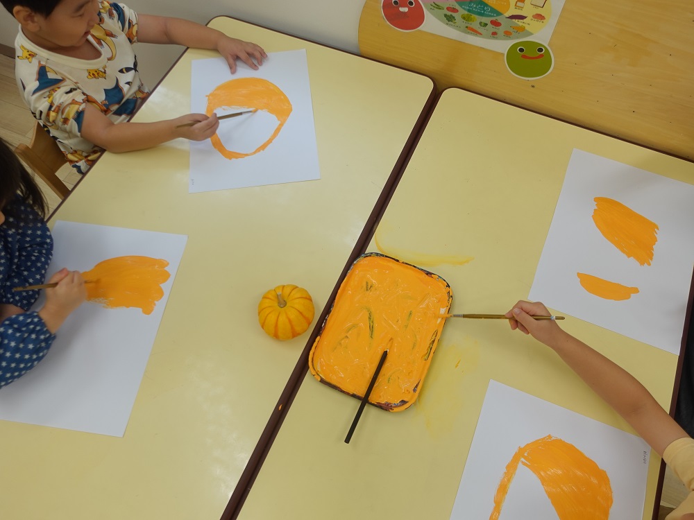 ハロウィン製作