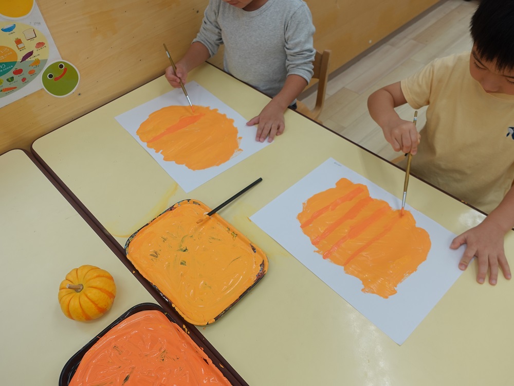 ハロウィン製作