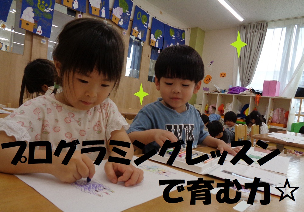 プログラミングレッスンで育む力⭐