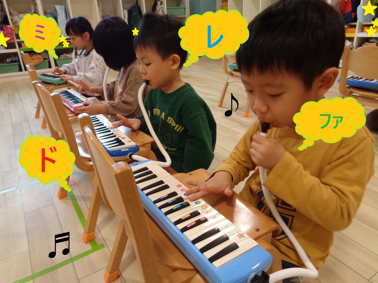 音楽参観の練習風景をのぞいてみました！