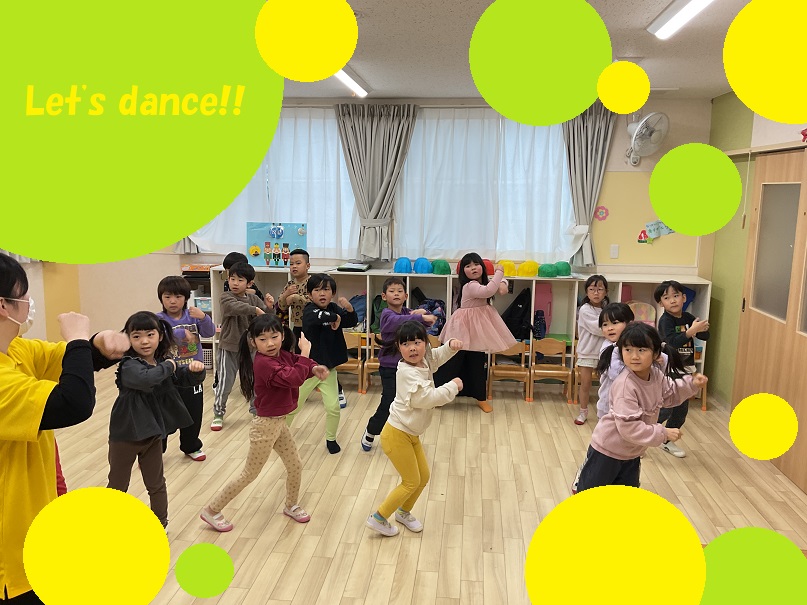 【動画あり】Let’s dance‼