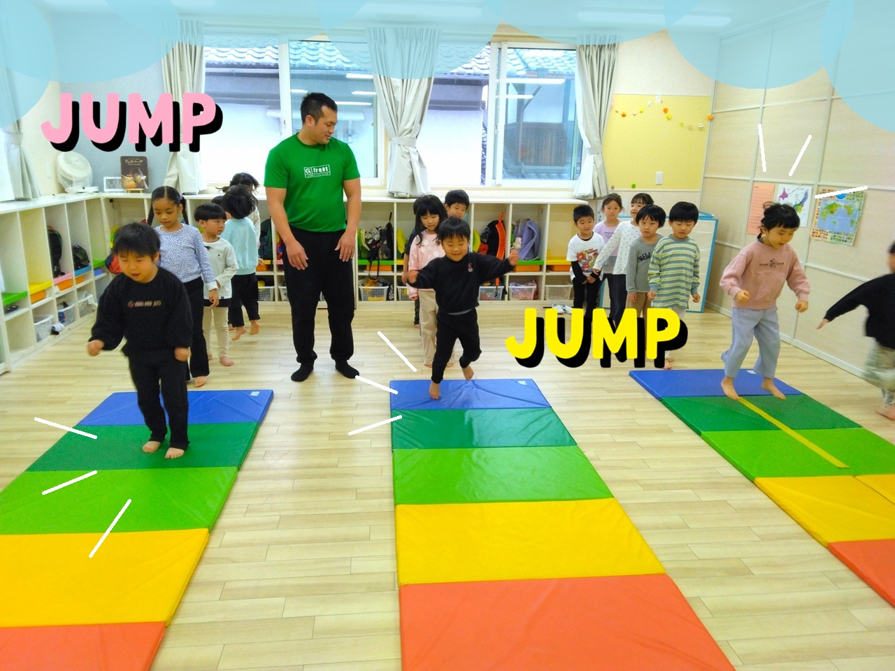 シリウス組の体操教室🌈【HOPPAmycketにしはら】