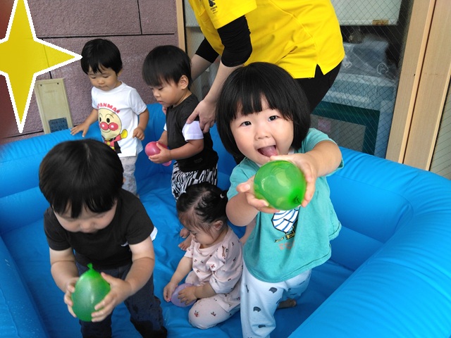 夏の遊びって楽しいな♬【HOPPA宝町園】